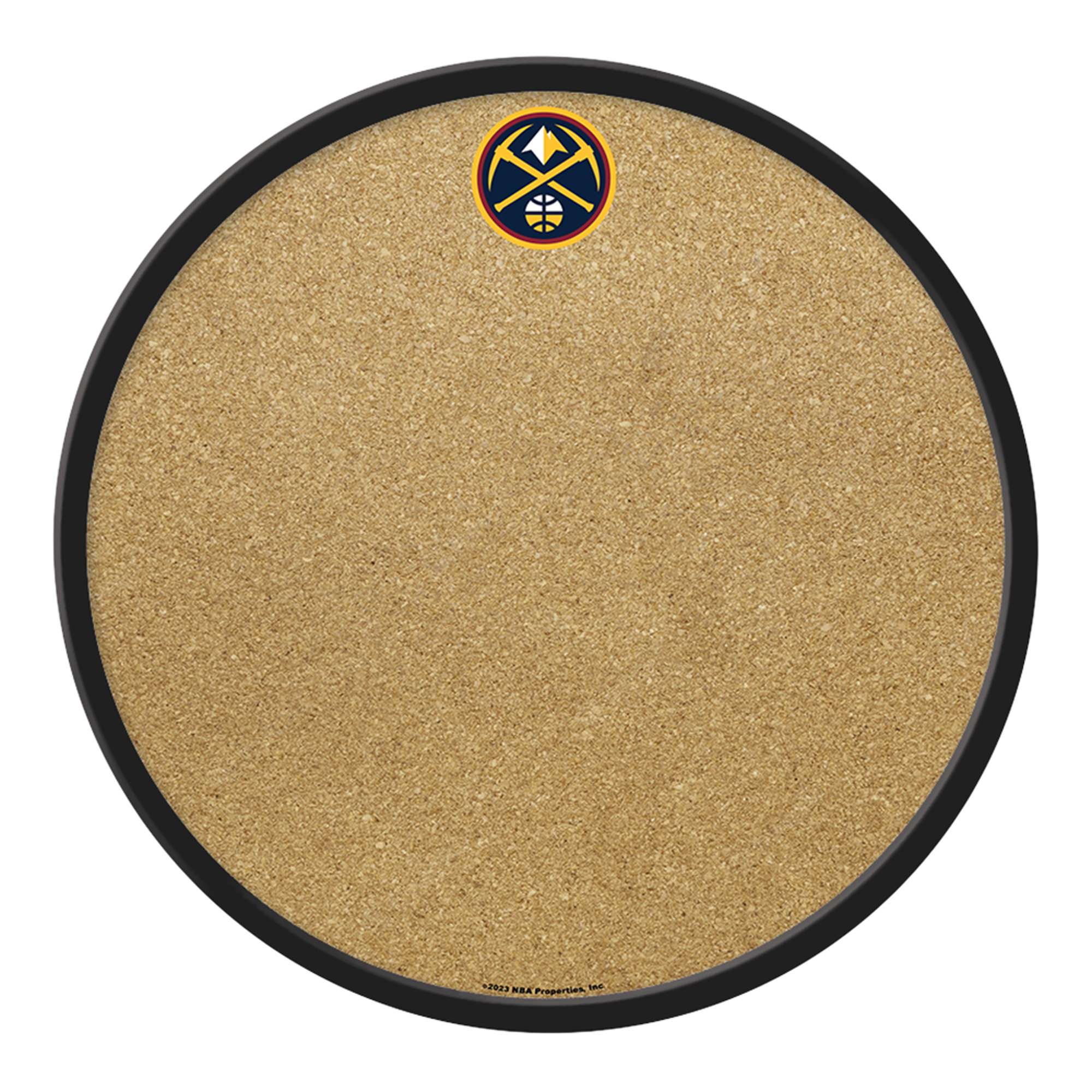 Denver Nuggets: Modern Disc Cork Board