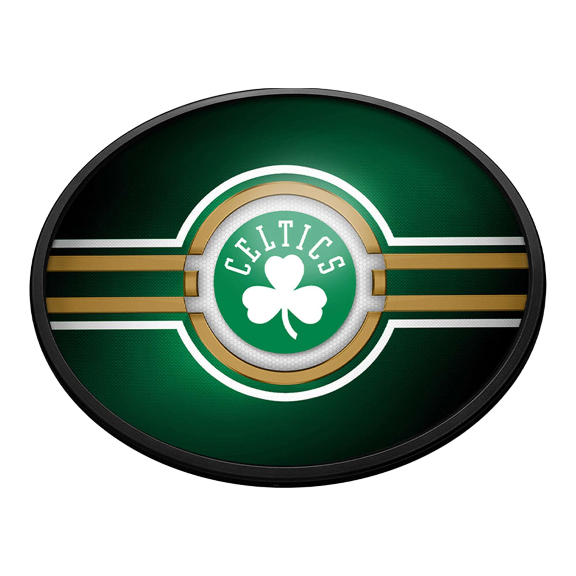Boston Celtics: Oval Slimline Lighted Wall Sign