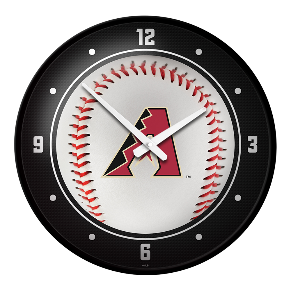 Arizona Diamondbacks Baseball - Modern Disc Wall Clock  