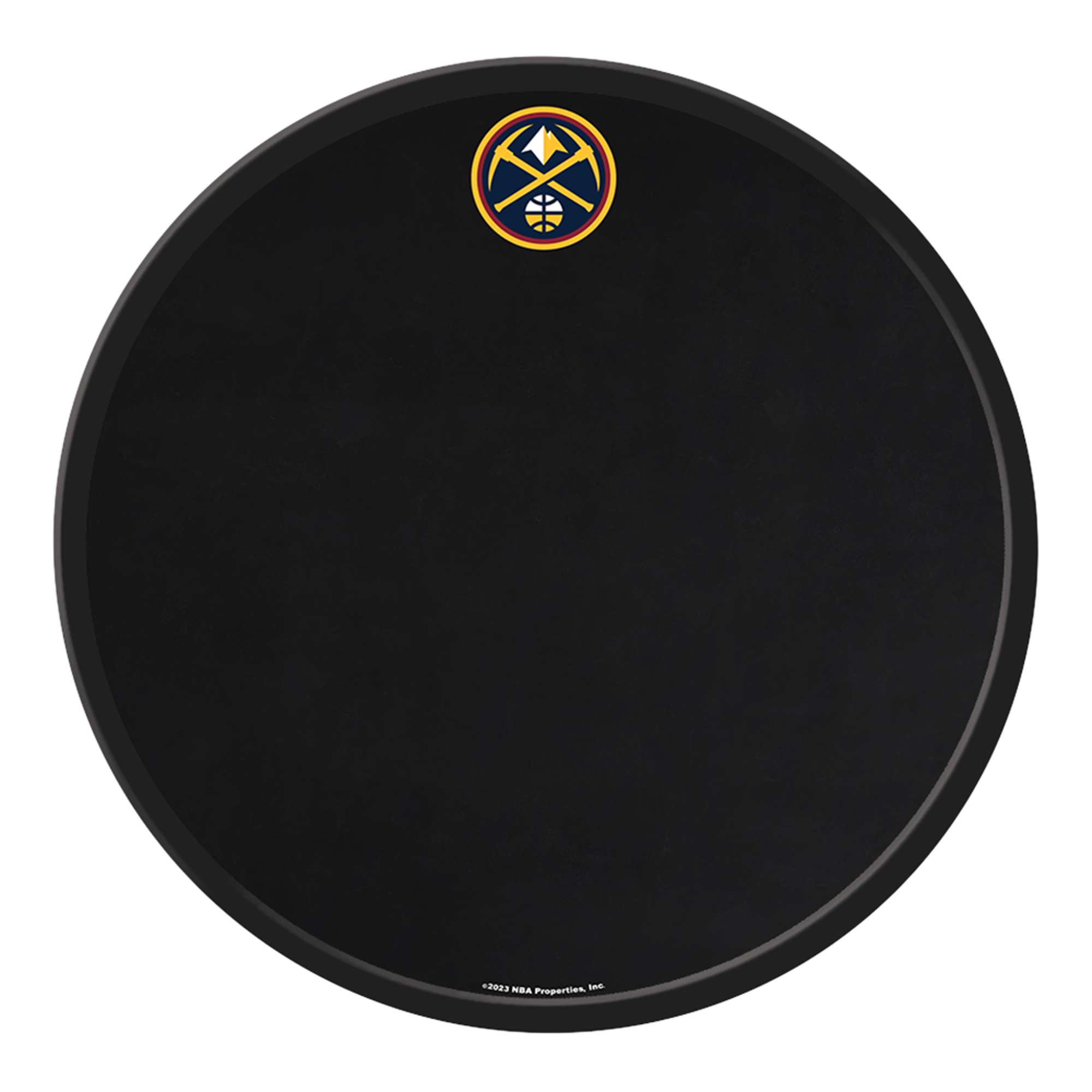 Denver Nuggets: Modern Disc Chalkboard