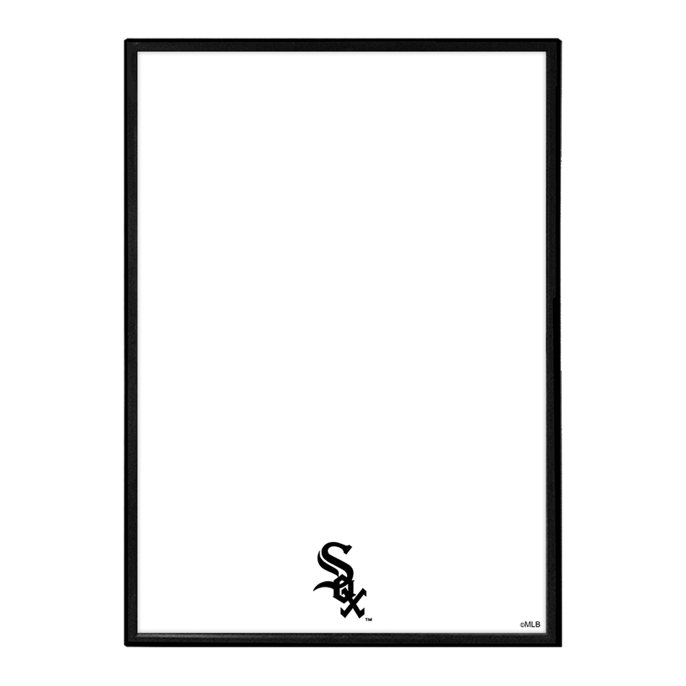 Chicago White Sox Framed Dry Erase Wall Sign  