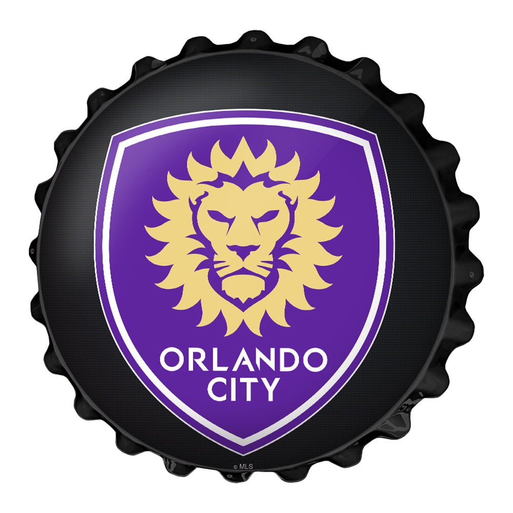 Orlando City: Bottle Cap Wall Sign