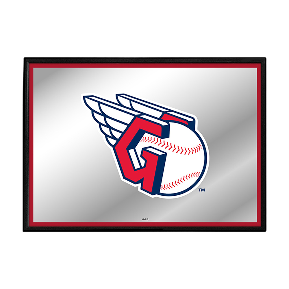 Cleveland Guardians Framed Mirrored Wall Sign  