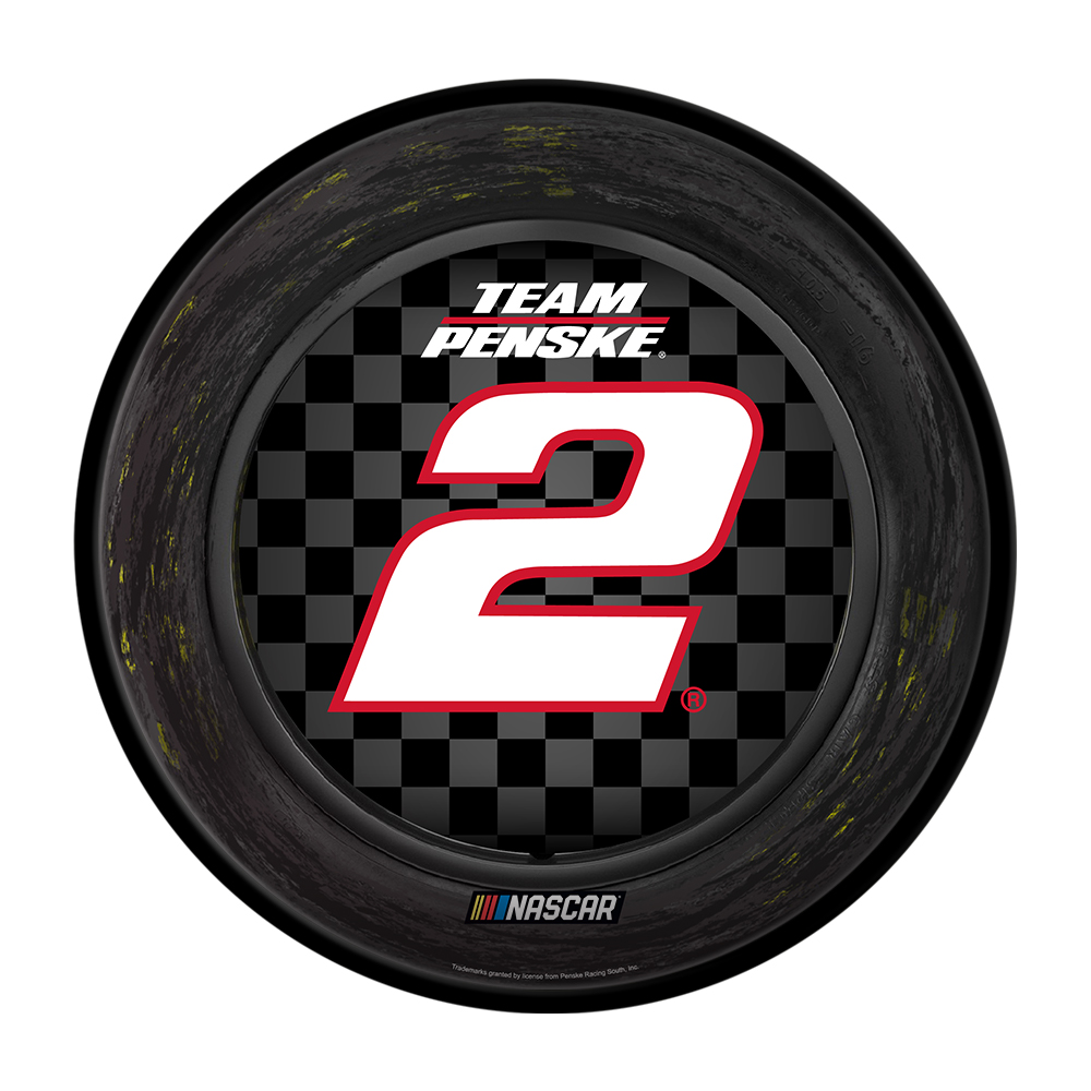 Austin Cindric: Tire Framed - Modern Disc Wall Sign