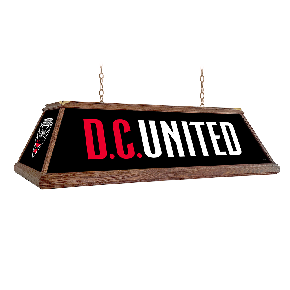 D.C. United: Premium Wood Pool Table Light