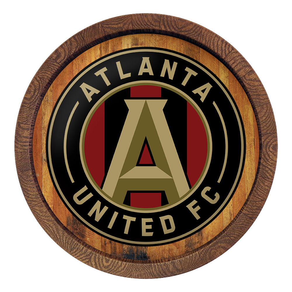 Atlanta United: "Faux" Barrel Top Sign  
