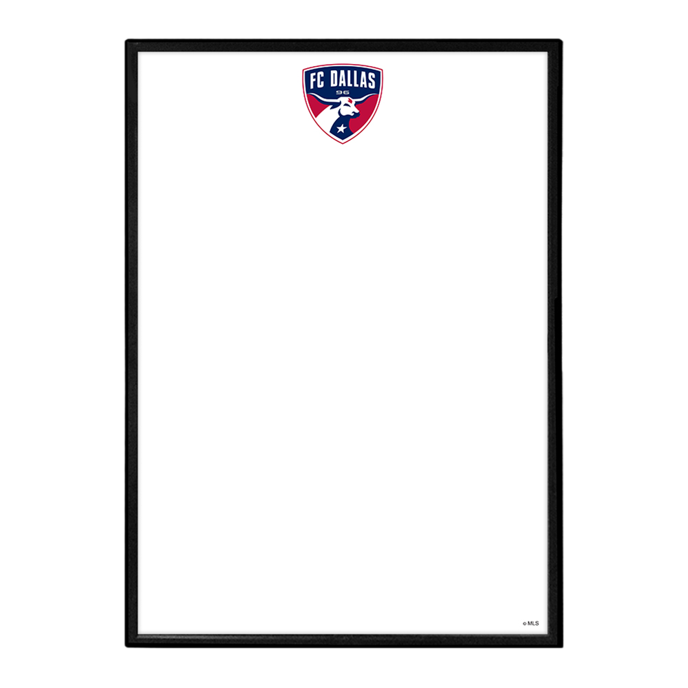 FC Dallas: Framed Dry Erase Wall Sign