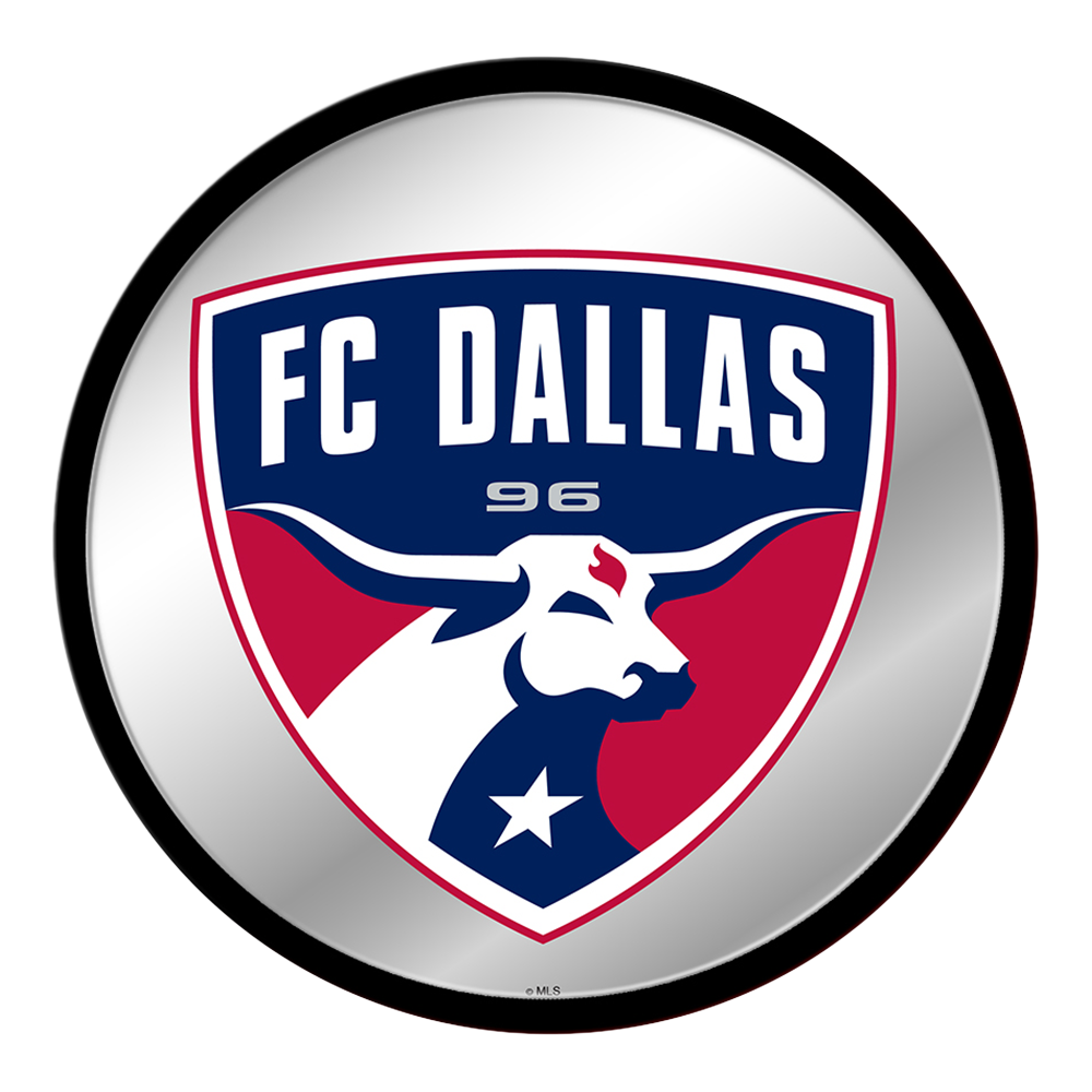 FC Dallas: Modern Disc Mirrored Wall Sign