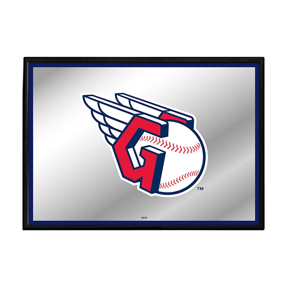 Cleveland Guardians Framed Mirrored Wall Sign  