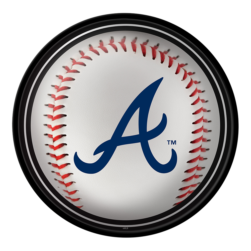 Atlanta Braves Baseball - Modern Disc Wall Sign  