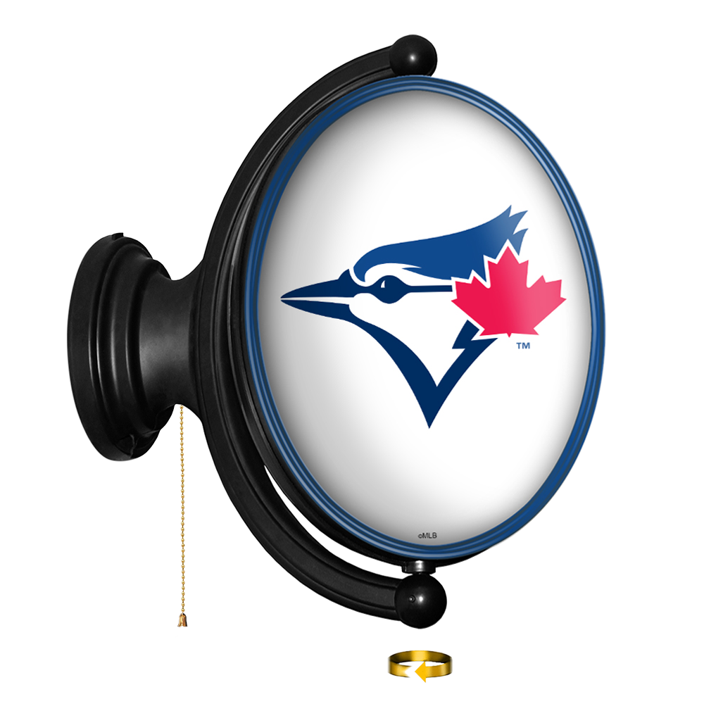 Toronto Blue Jays Original Oval Rotating Lighted Wall Sign  