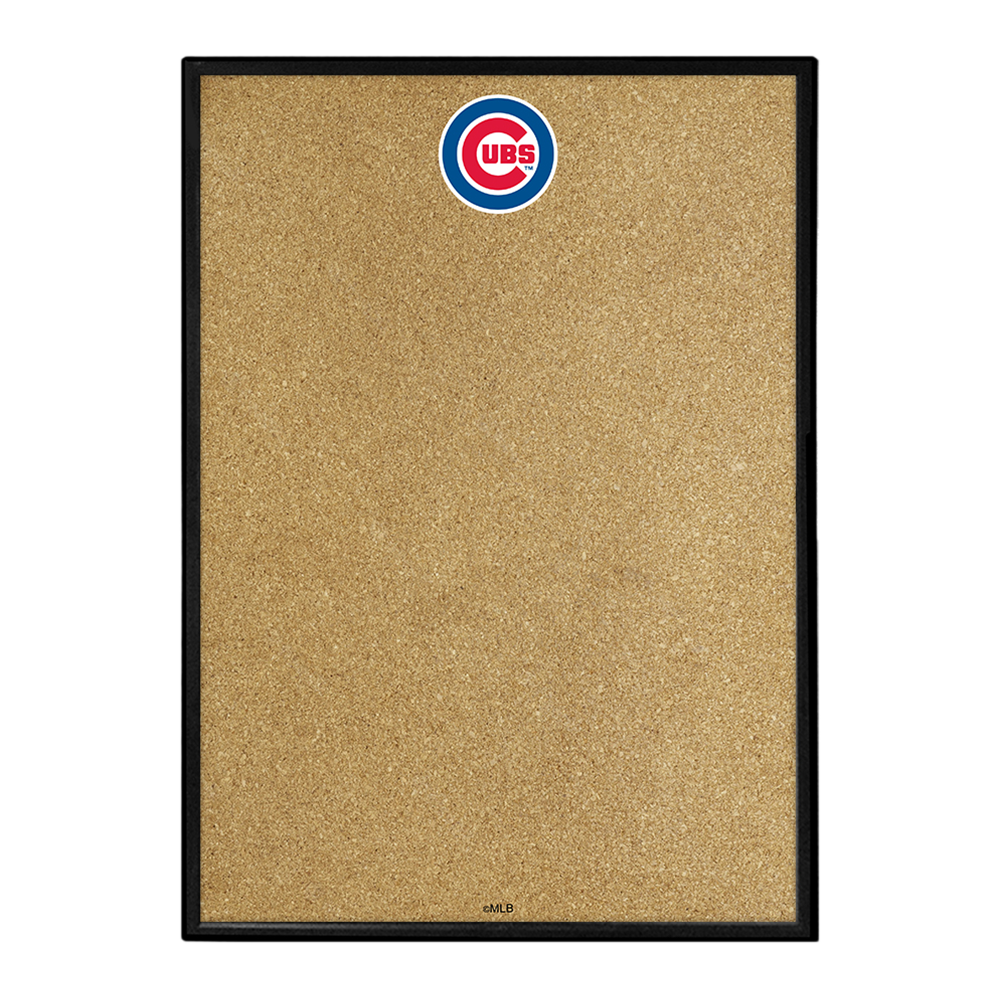 Chicago Cubs Framed Corkboard  