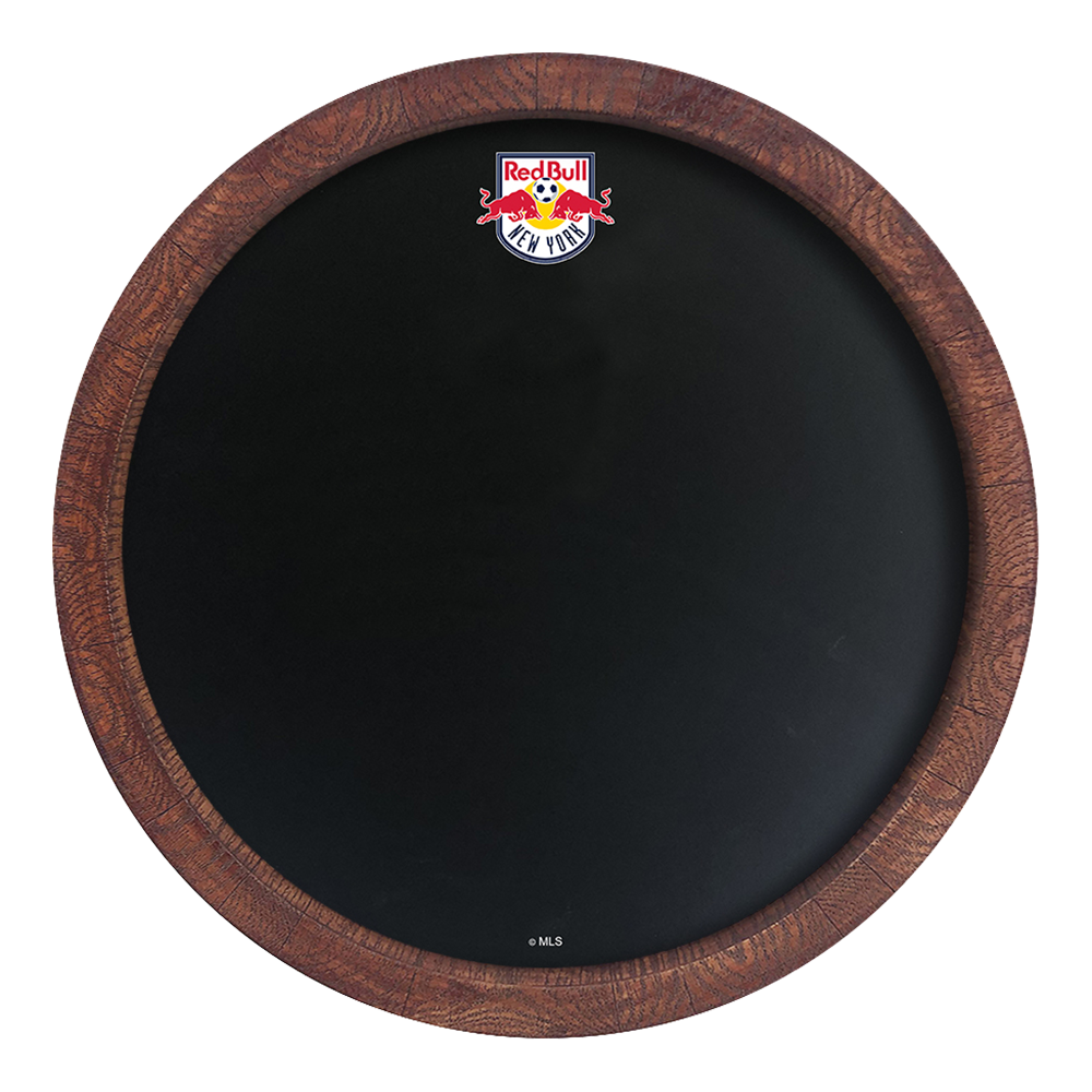 New York Red Bulls: Chalkboard "Faux" Barrel Top Sign  