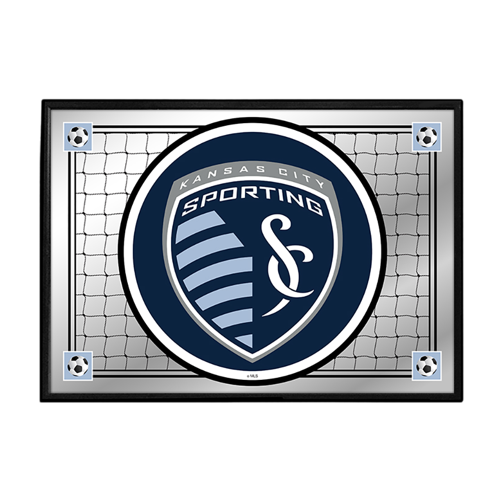 Sporting Kansas City: Team Spirit - Framed Mirrored Wall Sign