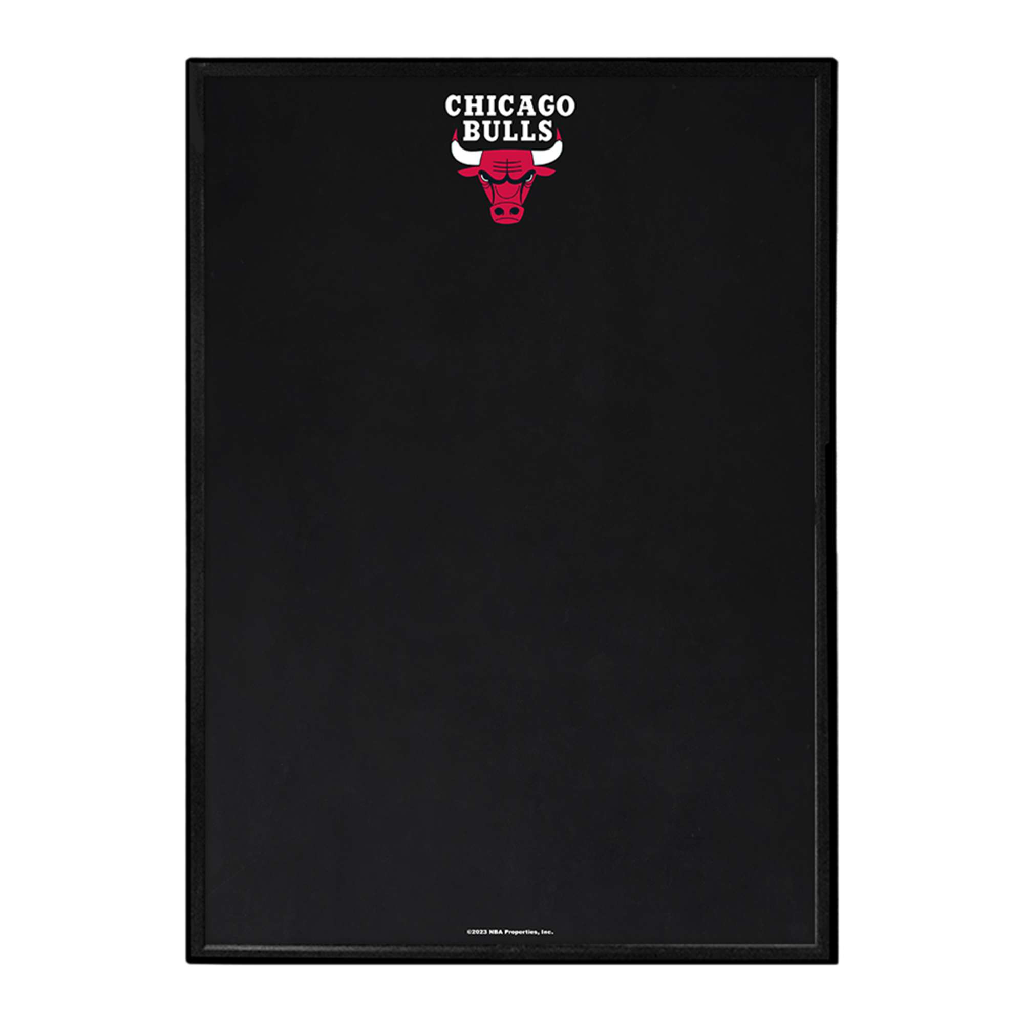 Chicago Bulls: Framed Chalkboard