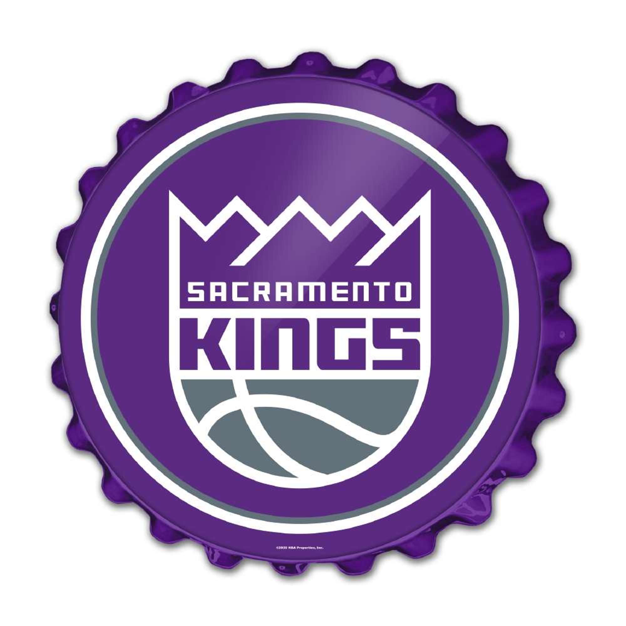 Sacramento Kings: Bottle Cap Wall Sign