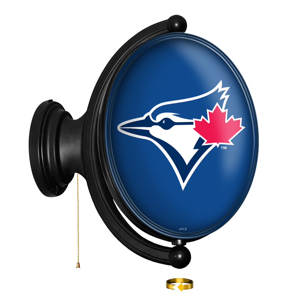 Toronto Blue Jays Original Oval Rotating Lighted Wall Sign  