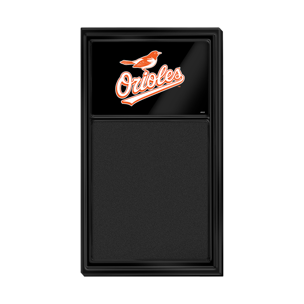 Baltimore Orioles Chalk Note Board  