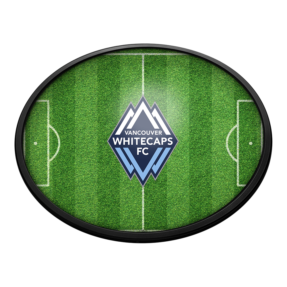 Vancouver Whitecaps FC: Pitch - Oval Slimline Lighted Wall Sign  