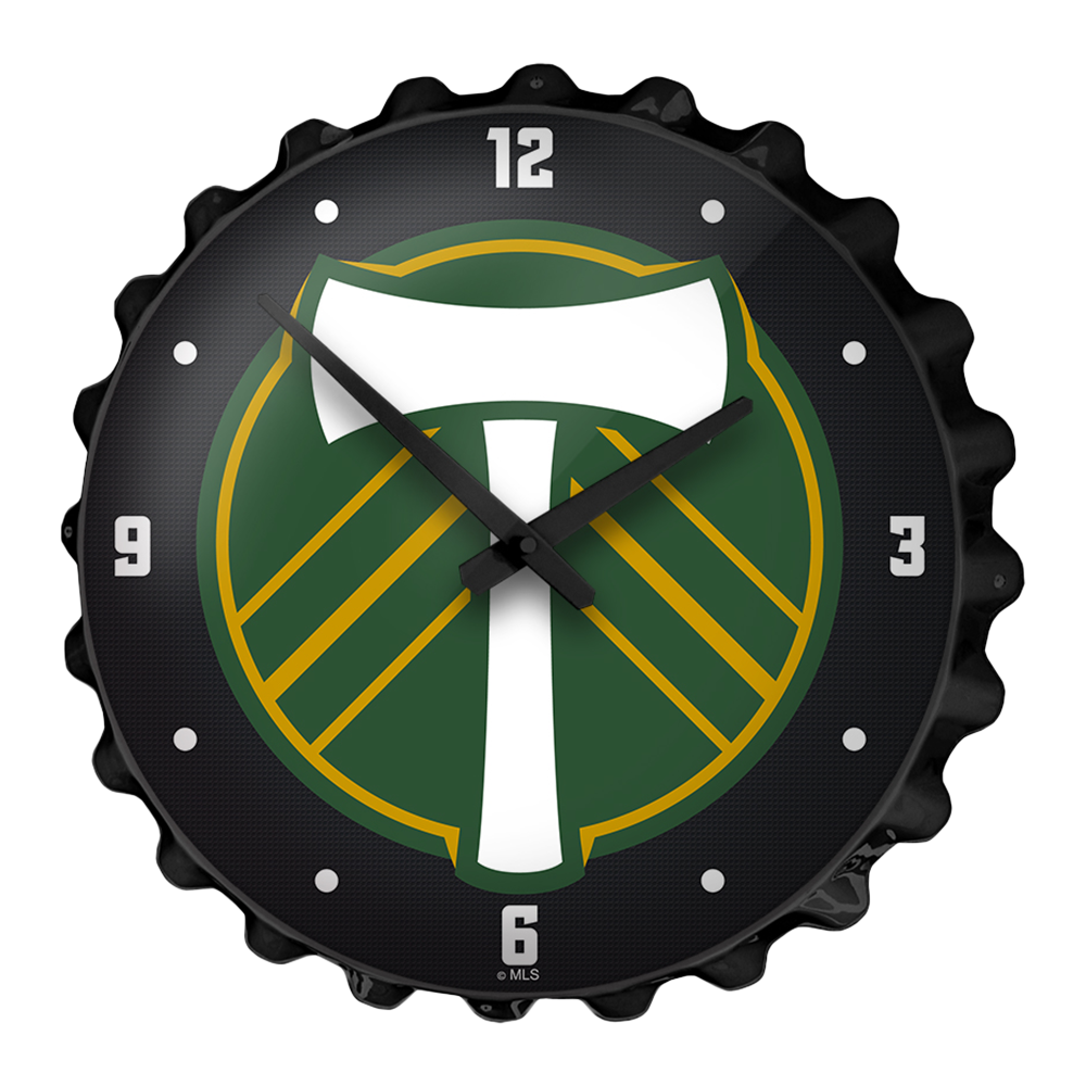 Portland Timbers: Bottle Cap Wall Clock  
