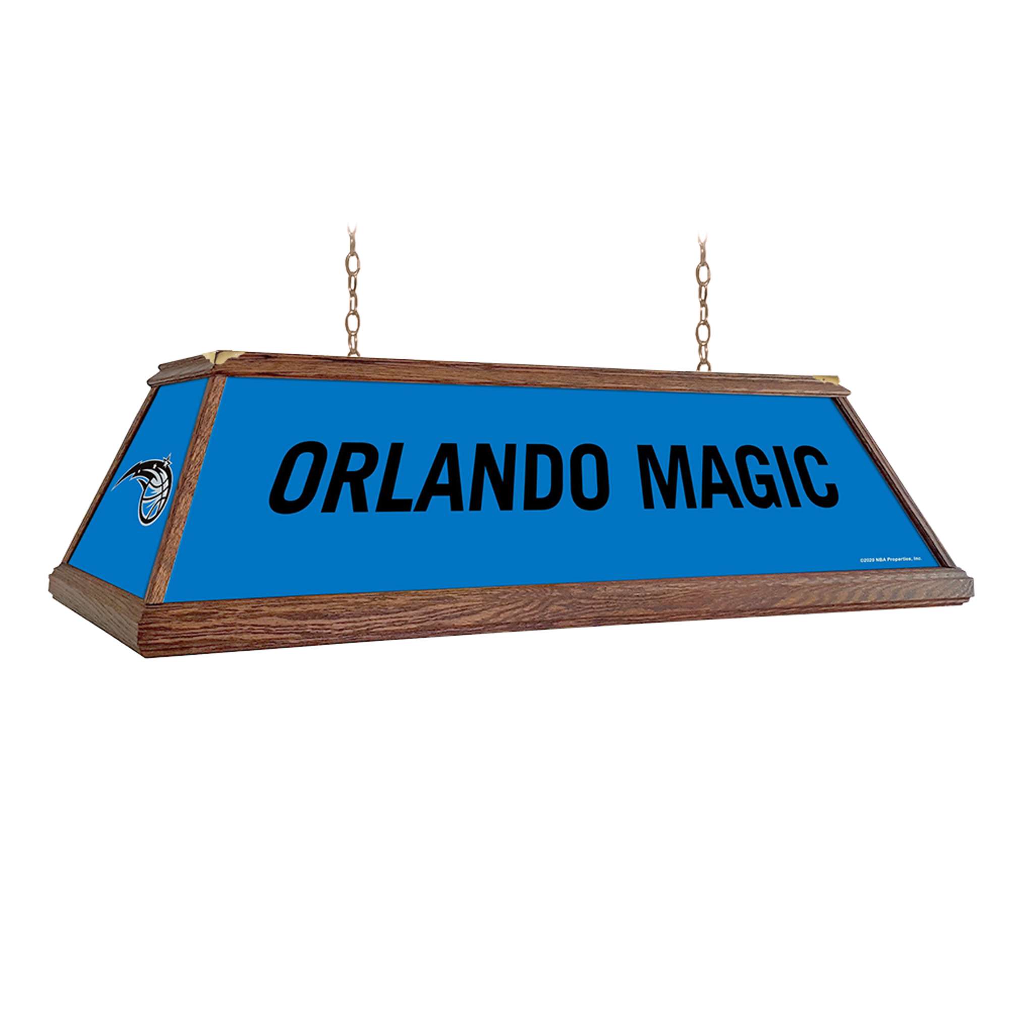 Orlando Magic: Premium Wood Pool Table Light