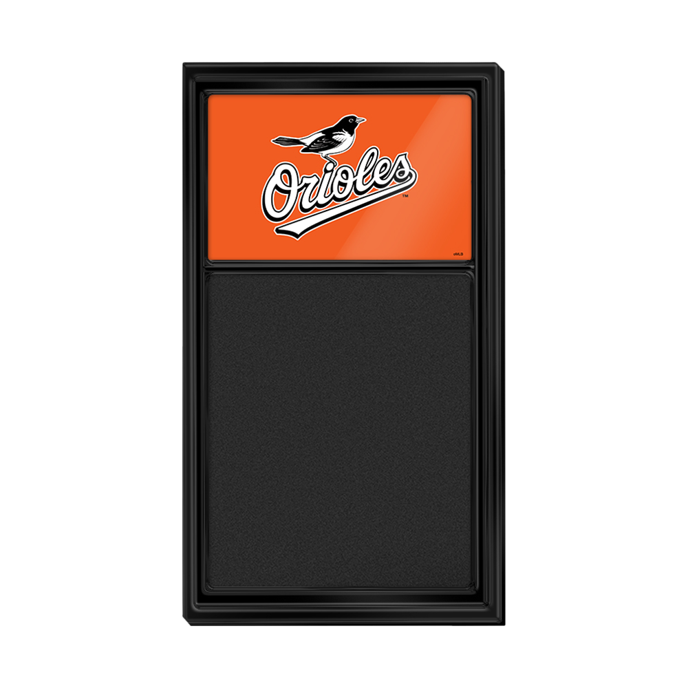 Baltimore Orioles Chalk Note Board  