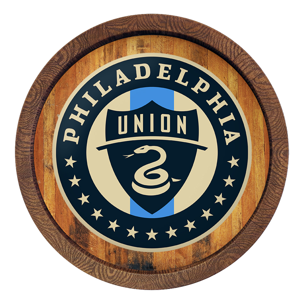 Philadelphia Union: "Faux" Barrel Top Sign  