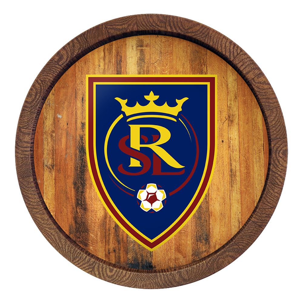 Real Salt Lake: "Faux" Barrel Top Sign  