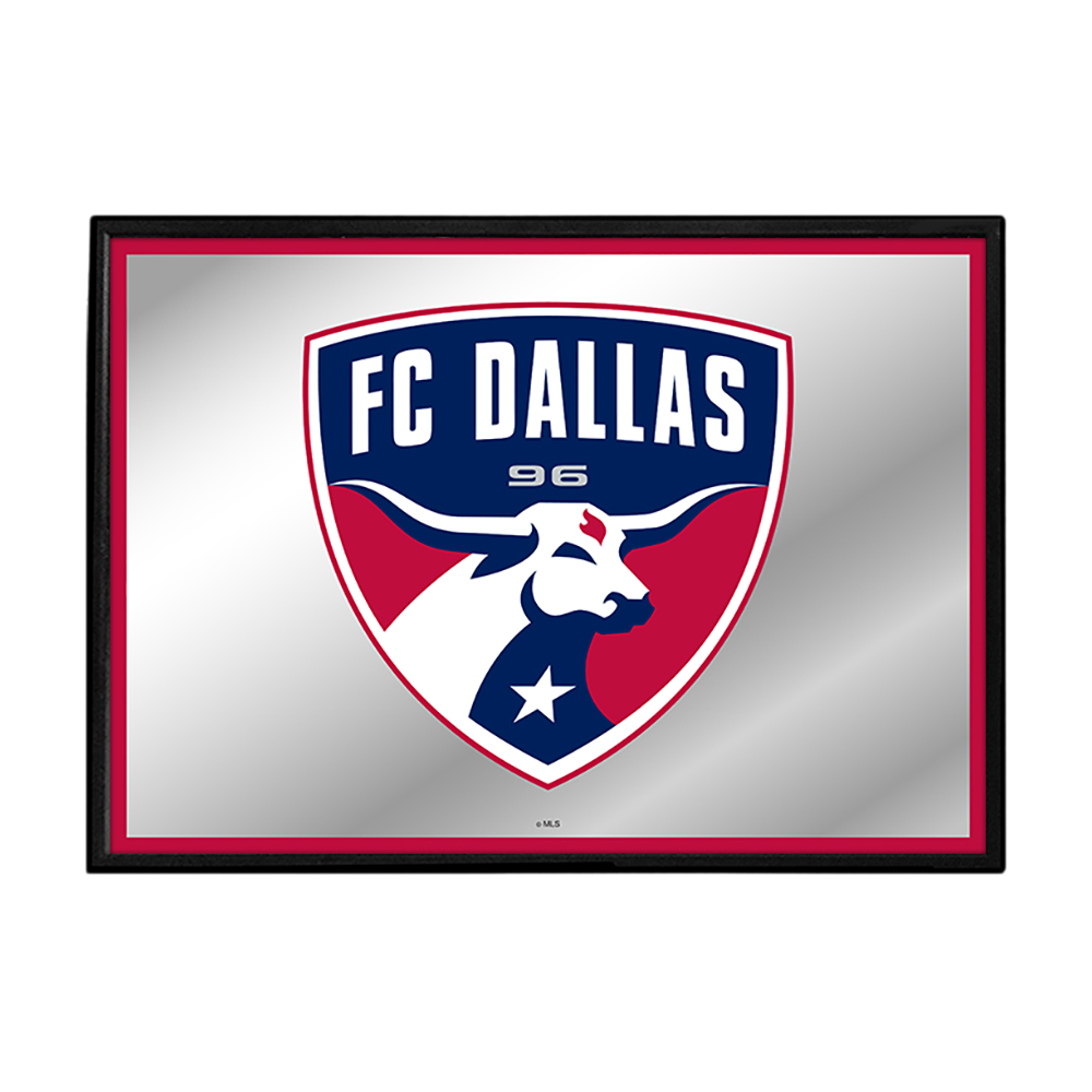 FC Dallas: Framed Mirrored Wall Sign  