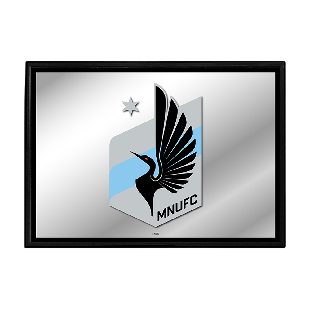 Minnesota United FC: Framed Mirrored Wall Sign