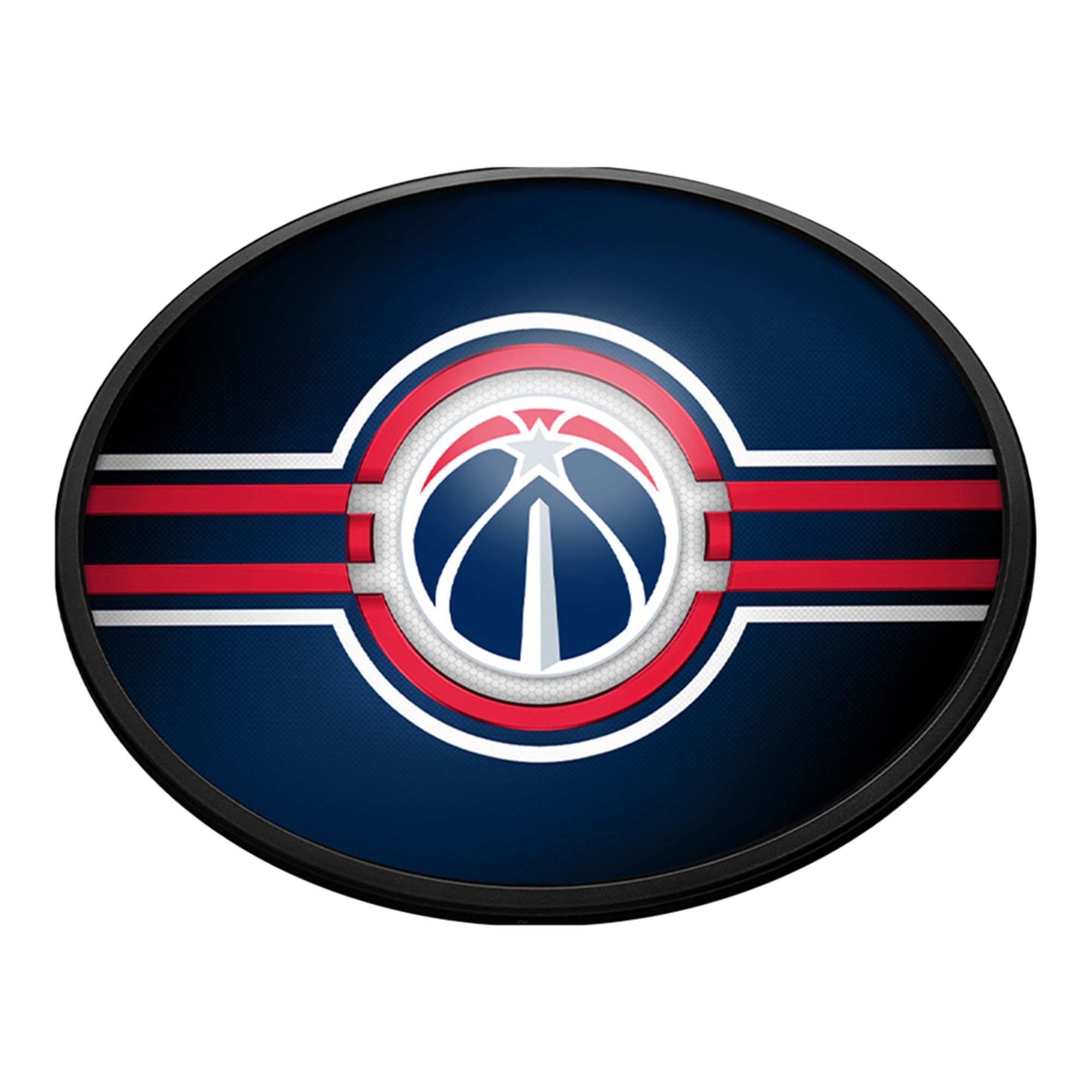 Washington Wizards: Oval Slimline Lighted Wall Sign