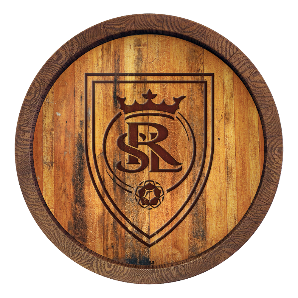 Real Salt Lake: Branded "Faux" Barrel Top Sign  