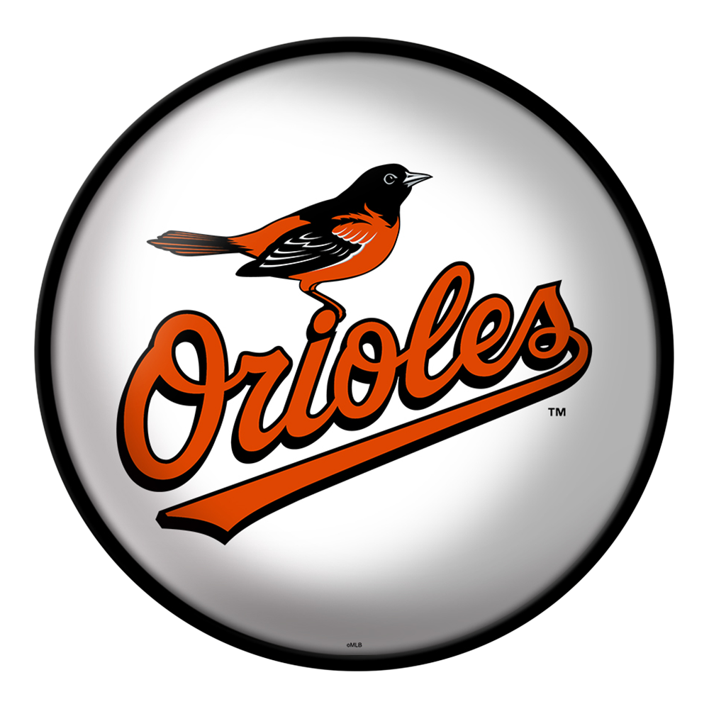 Baltimore Orioles: Alternate Logo - Modern Disc Wall Sign   