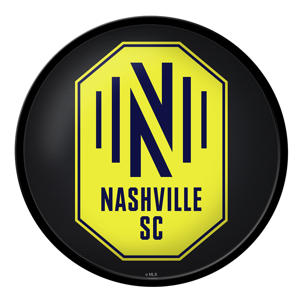 Nashville SC: Modern Disc Wall Sign