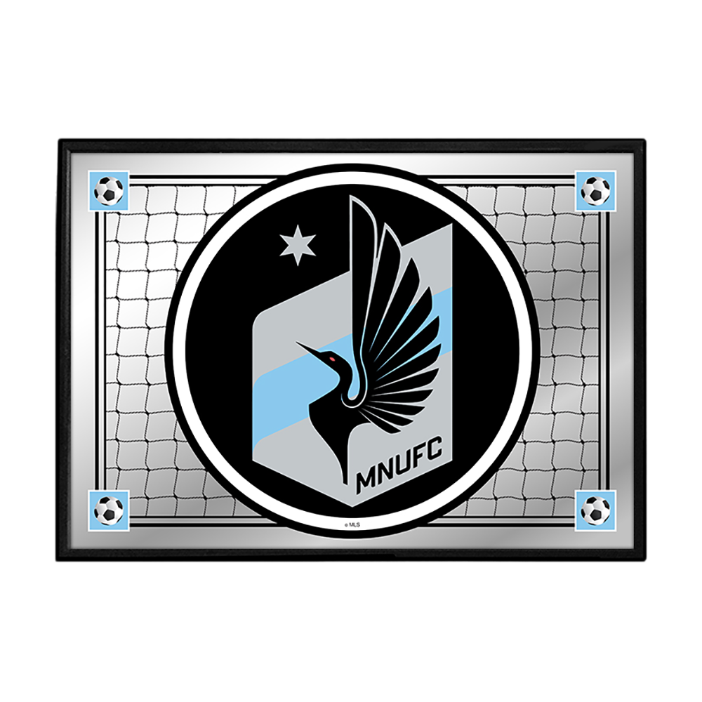 Minnesota United FC: Team Spirit - Framed Mirrored Wall Sign  