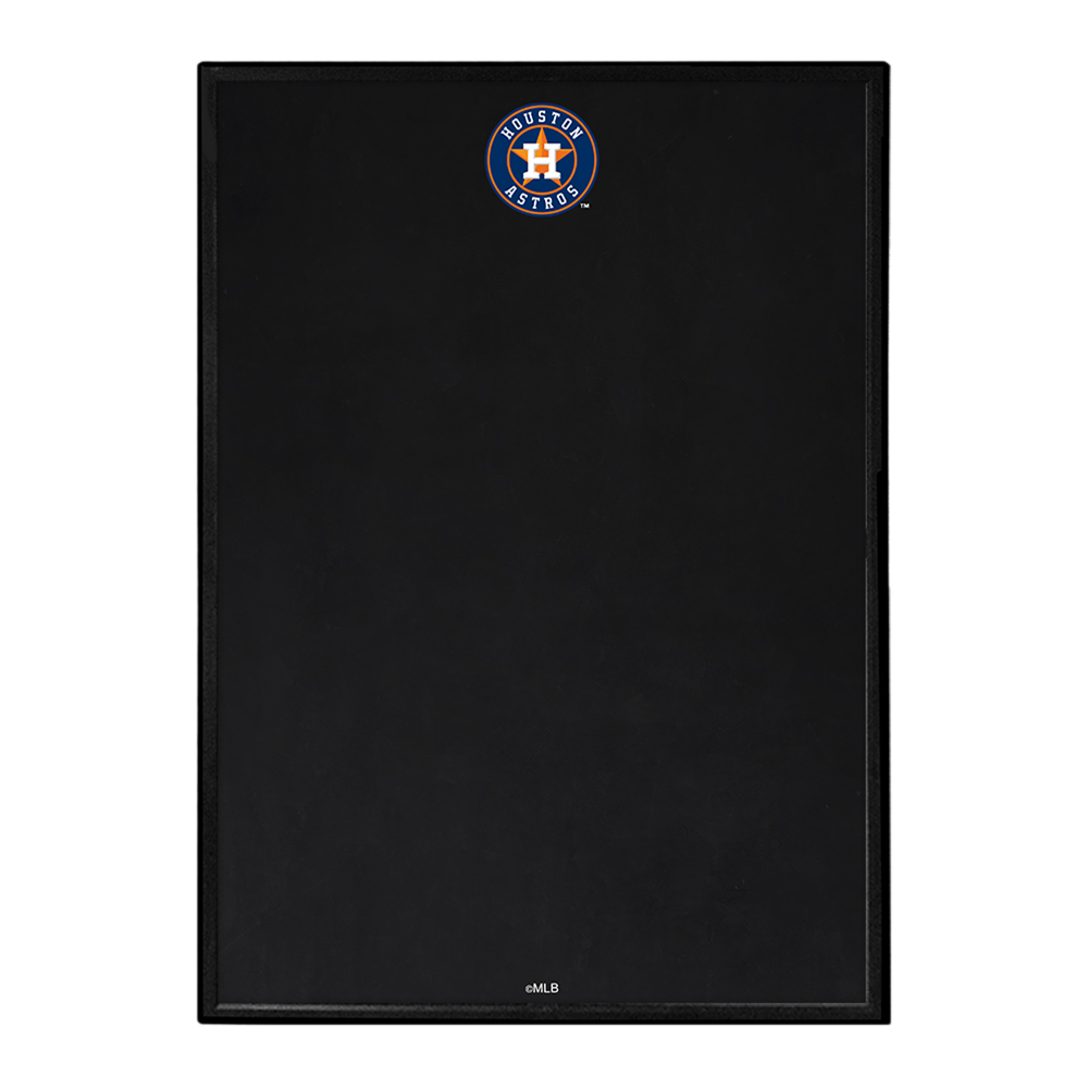 Houston Astros Framed Chalkboard  