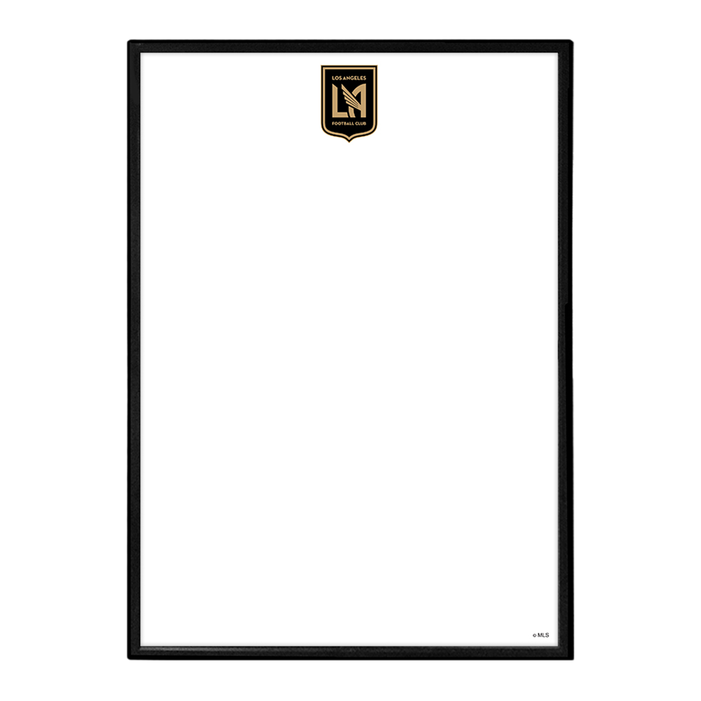 Los Angeles Football Club: Framed Dry Erase Wall Sign