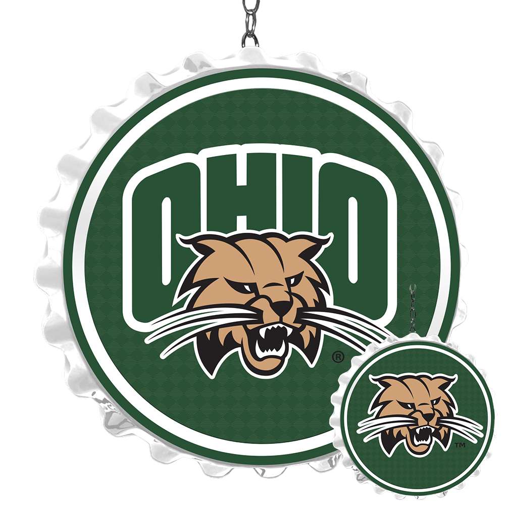Ohio Bobcats Bottle Cap Dangler  