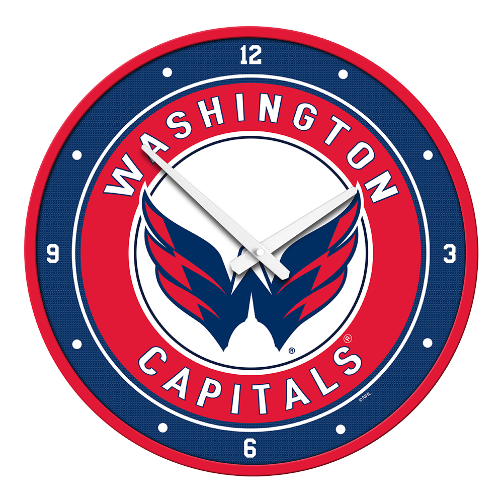 Washington Capitals Modern Disc Wall Clock  