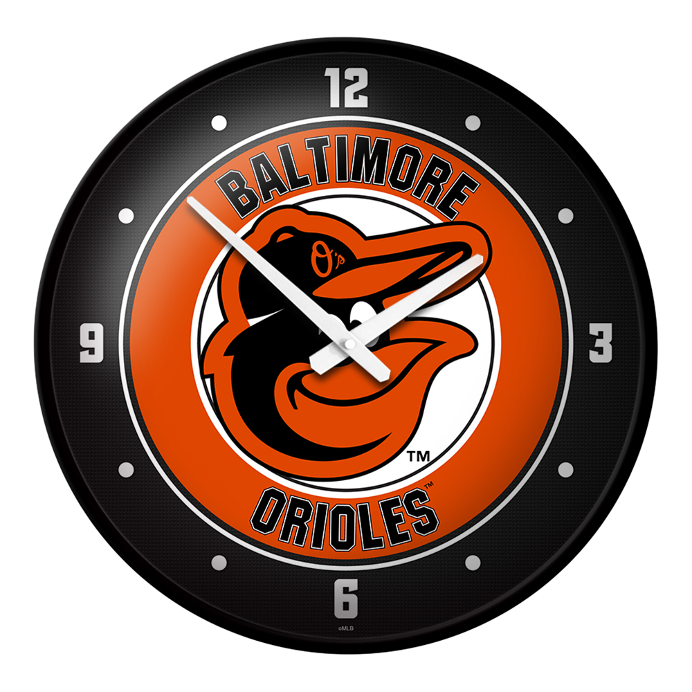 Baltimore Orioles: Modern Disc Wall Clock   