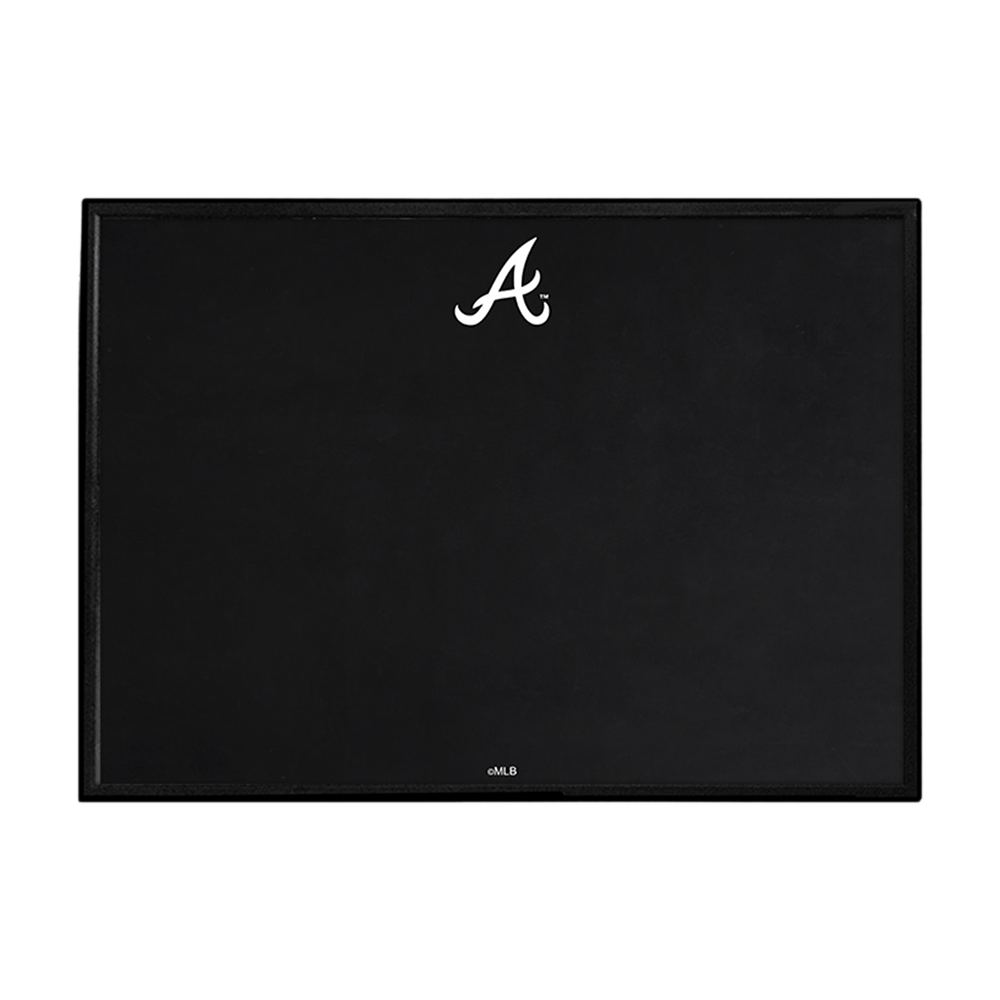 Atlanta Braves Logo - Framed Chalkboard  