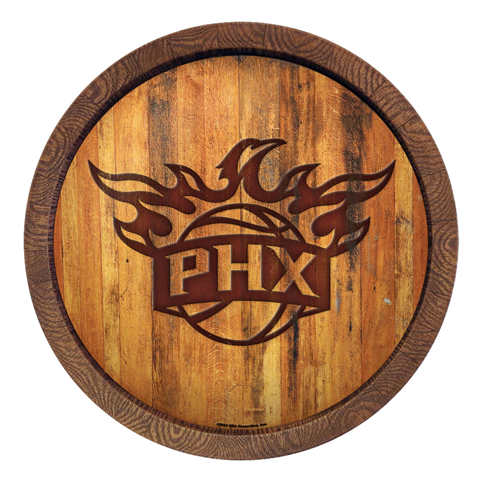 Phoenix Suns: Logo - "Faux" Barrel Top Sign    