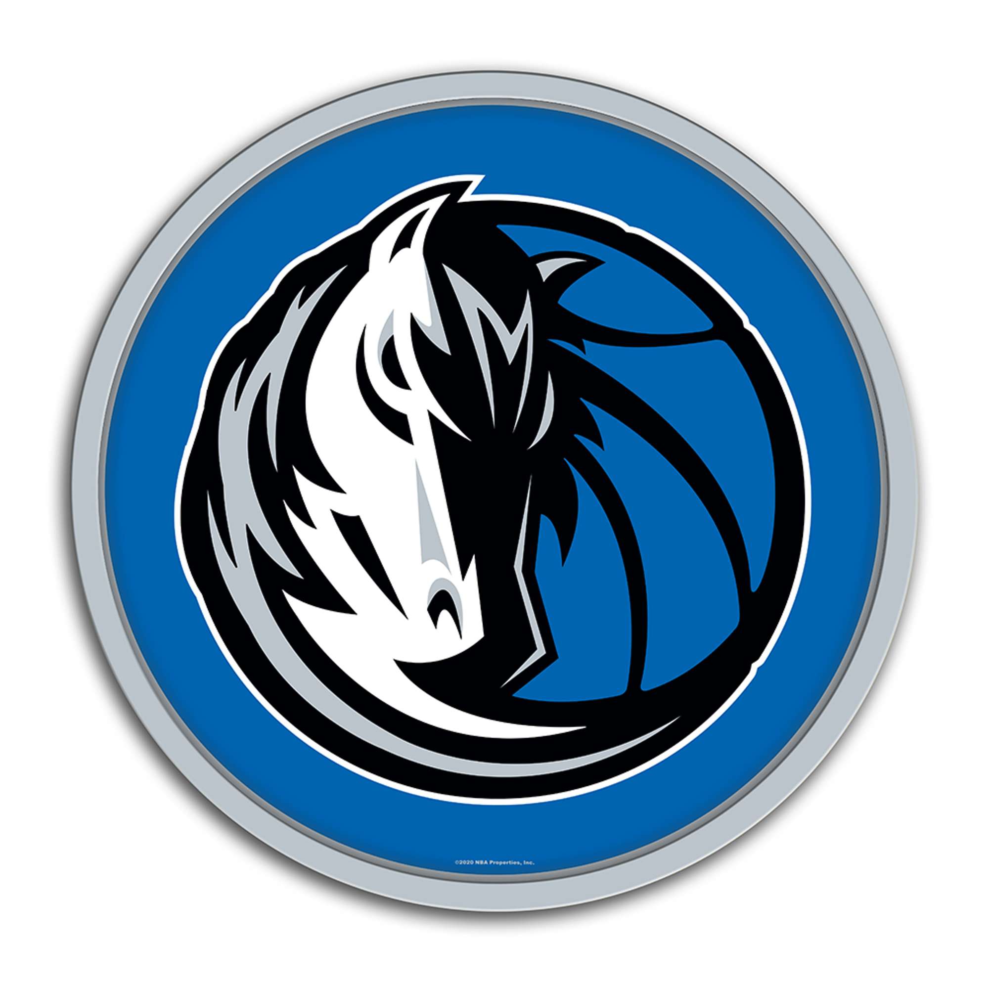 Dallas Mavericks: Modern Disc Wall Sign