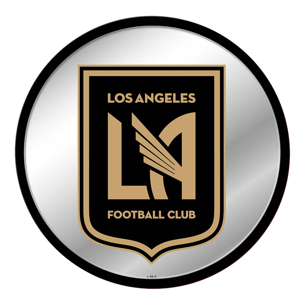 Los Angeles Football Club: Modern Disc Mirrored Wall Sign
