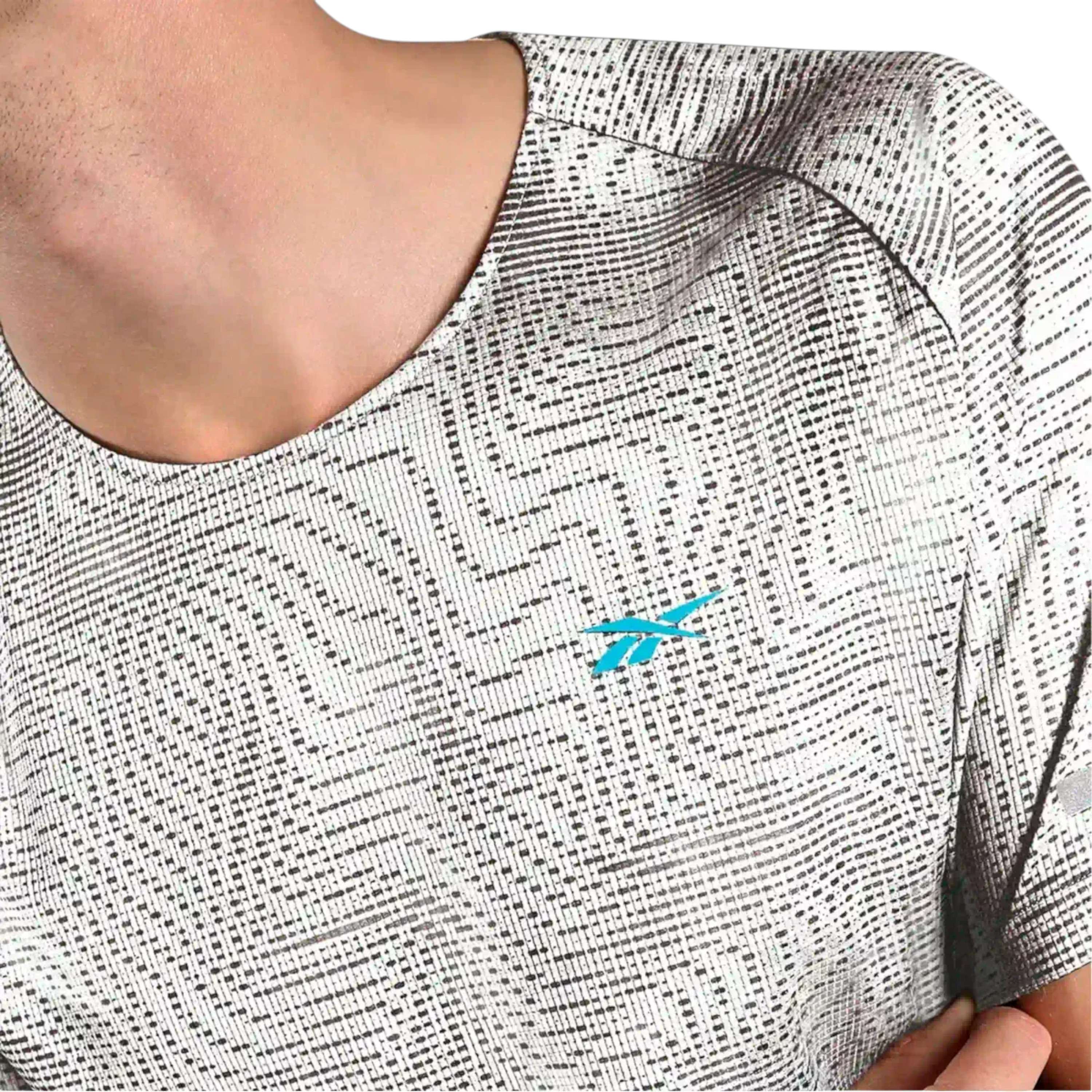 Playera Rbk-Lab Running Printed T-Shirt