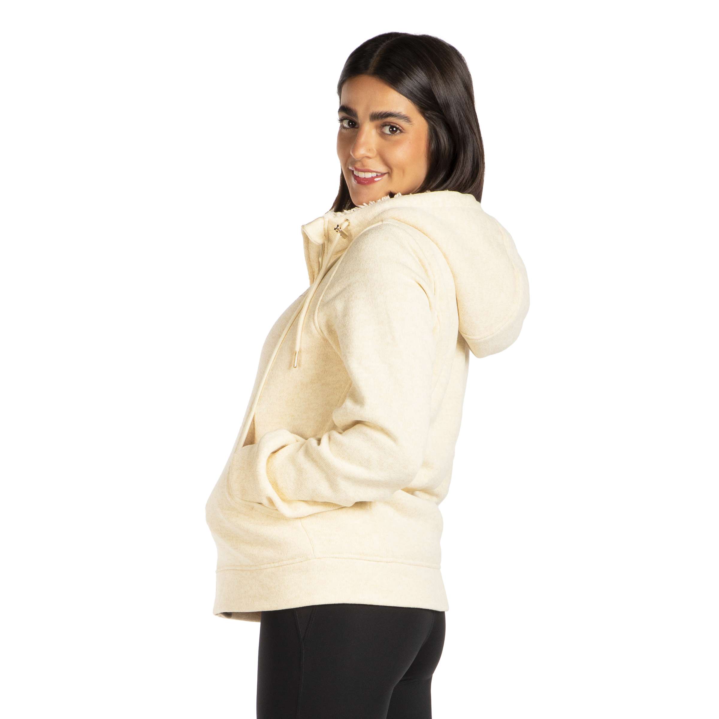 Suéter polar con softshell