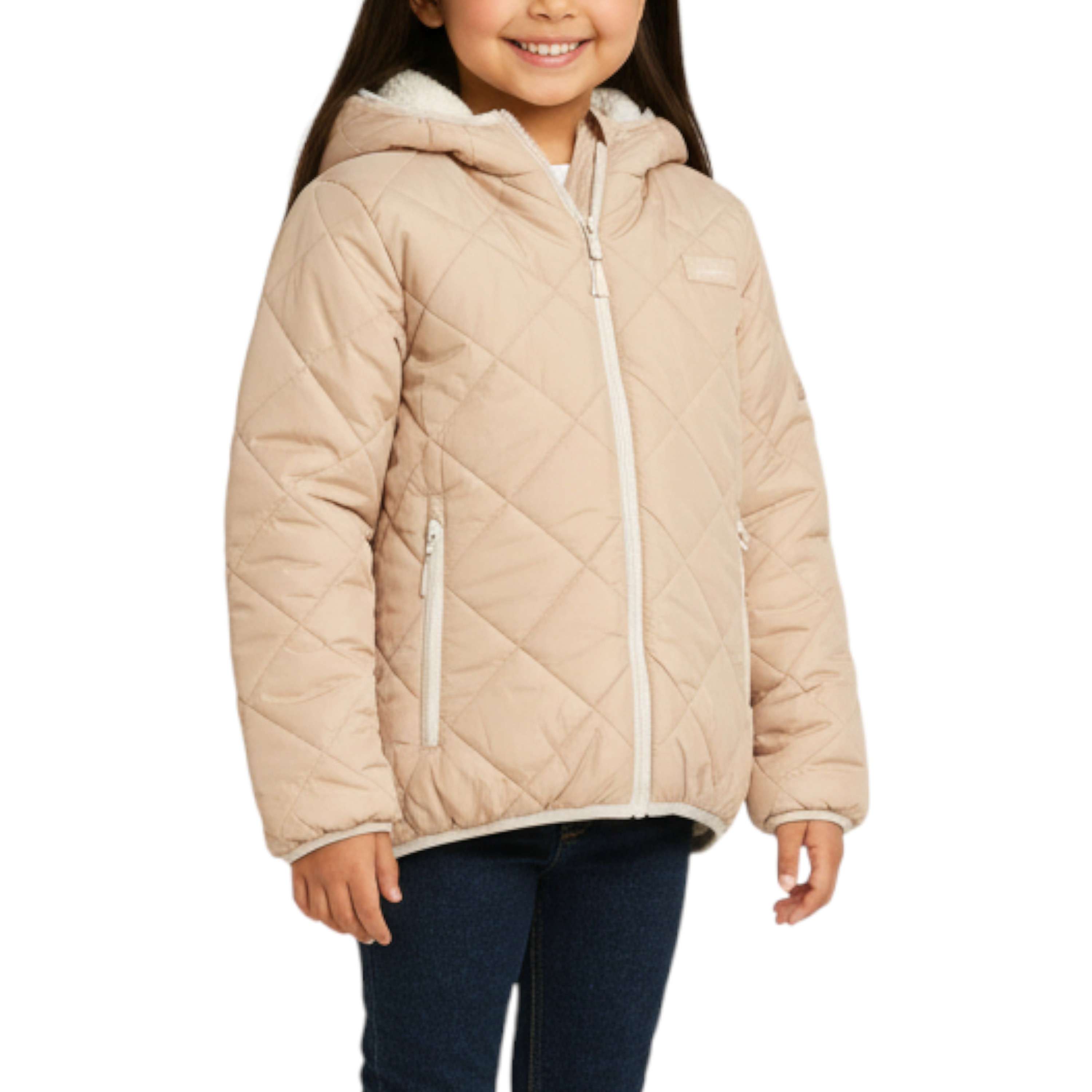 Chamarra puffer reversible