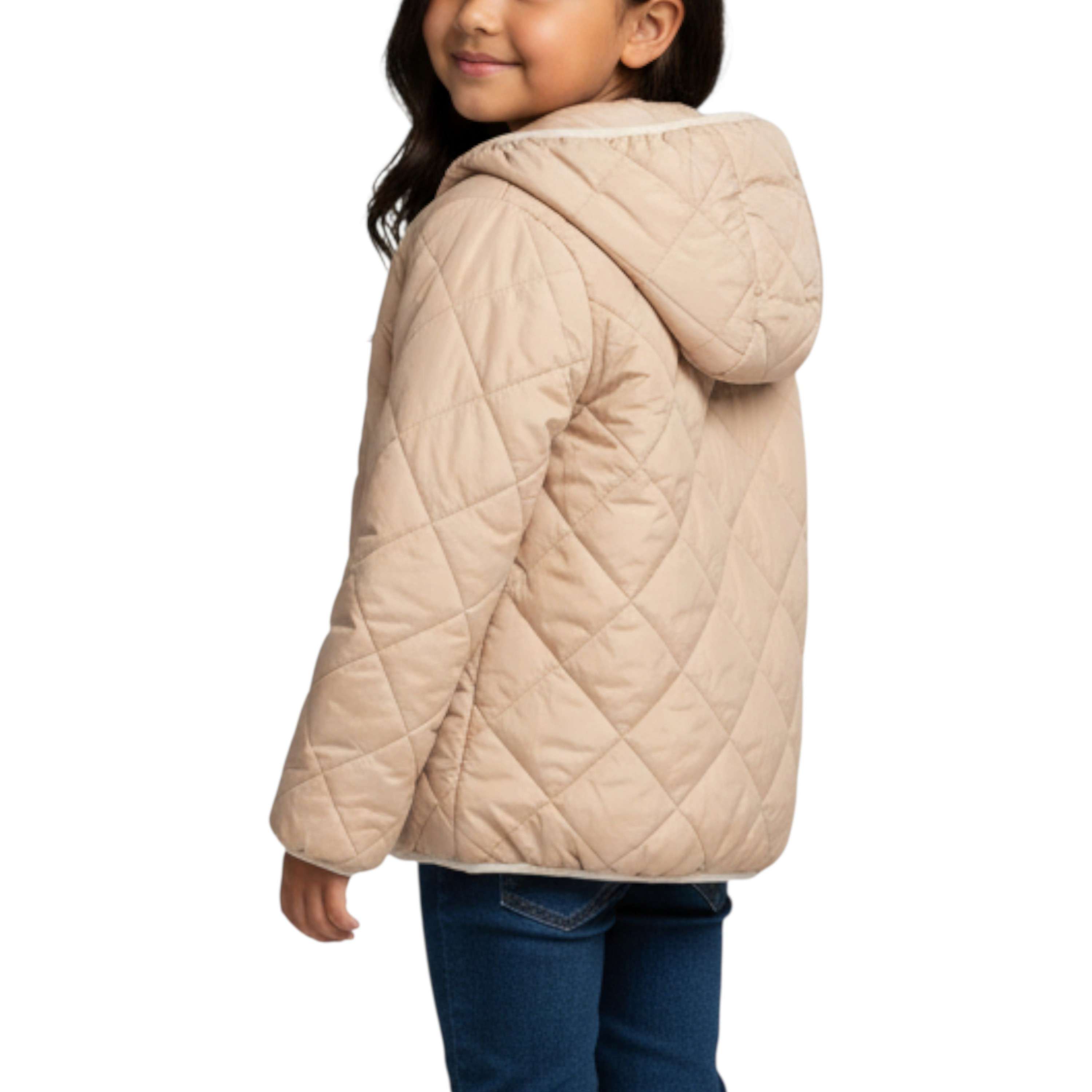 Chamarra puffer reversible