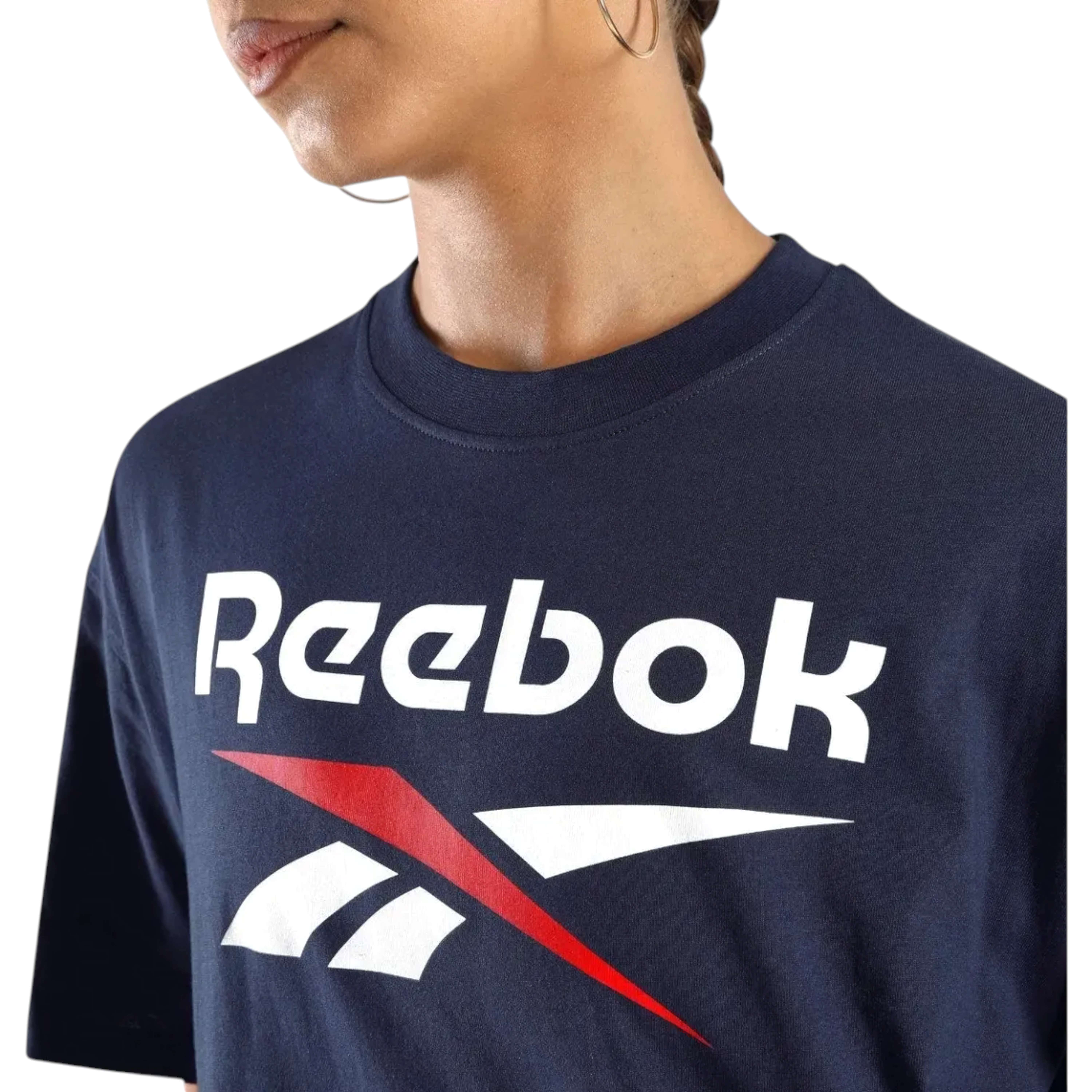Playera Id 2-Col Large Logo Relaxed Tee