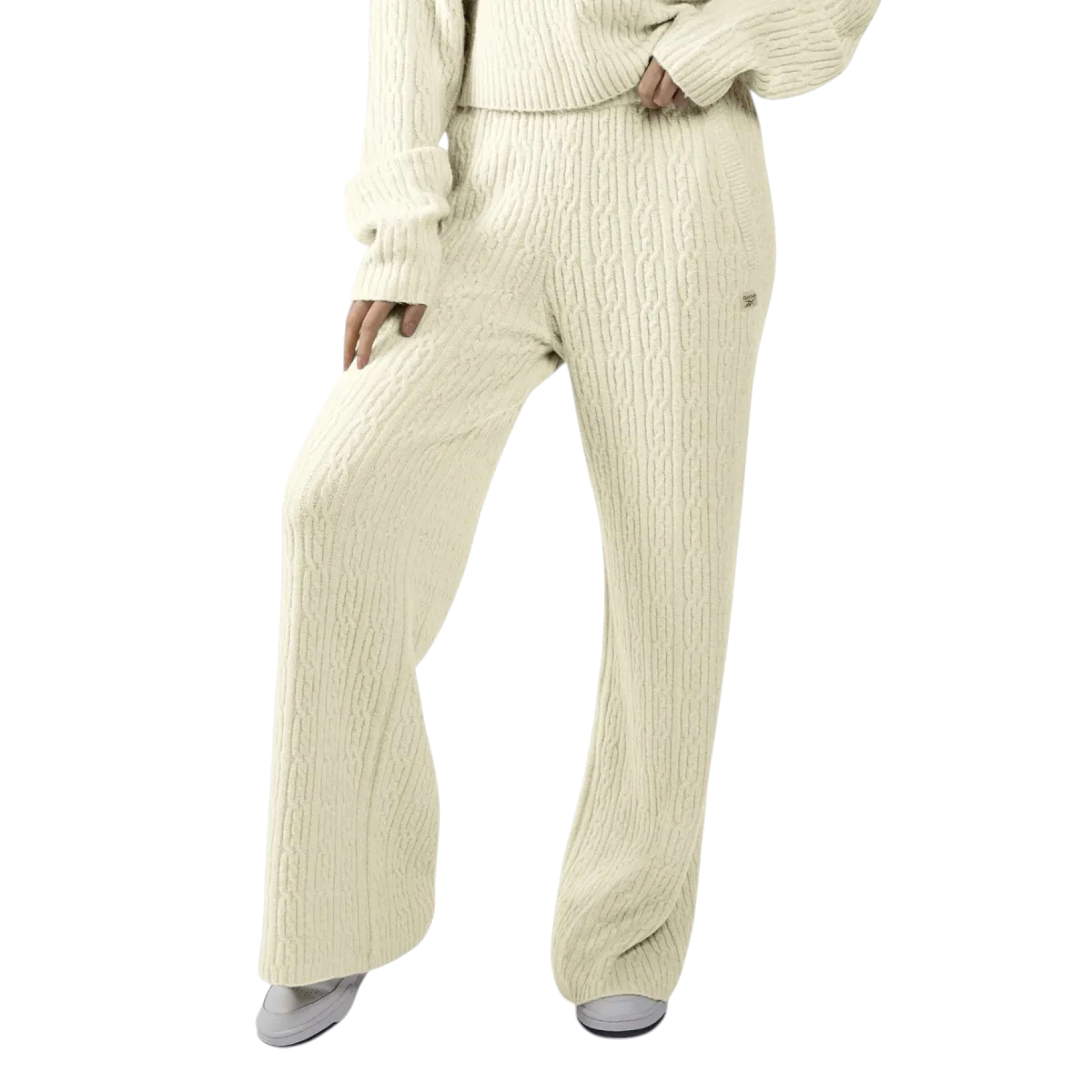 Pantal&oacute;n Elevated Athletic Cable Knit Track Pants